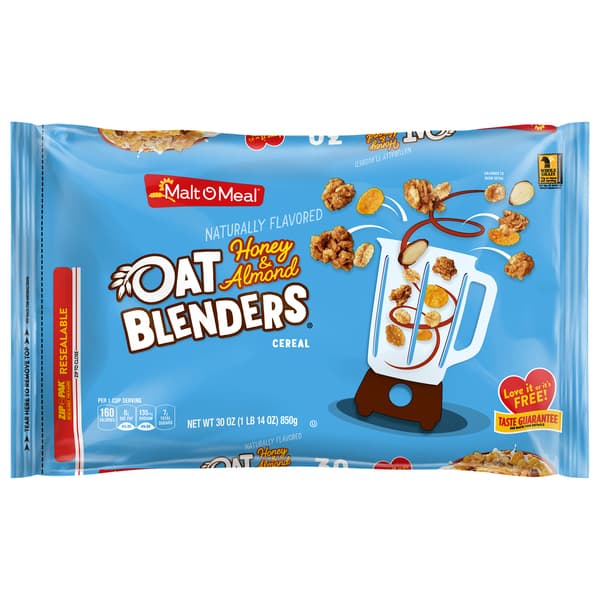 Malt O Meal Honey & Almond Oat Blenders Cereal