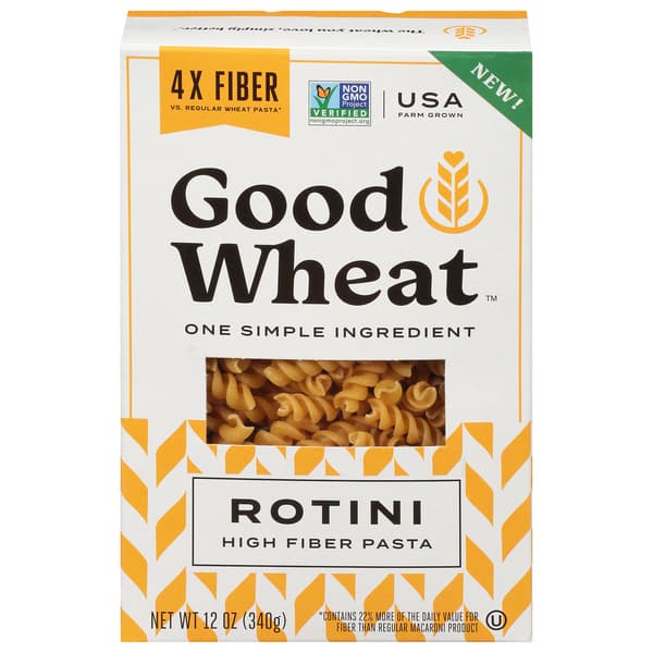 Goodwheat Rotini High Fiber Pasta