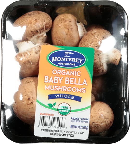 Monterey Organic Baby Bella Mushrooms