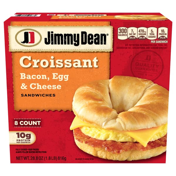 Jimmy Dean Bacon Egg & Cheese Croissant