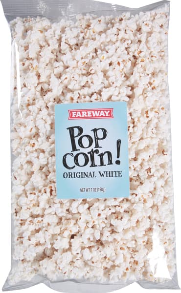 Fareway Pop Corn! Original White
