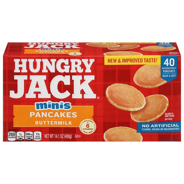Hungry Jack Minis Pancakes Buttermilk