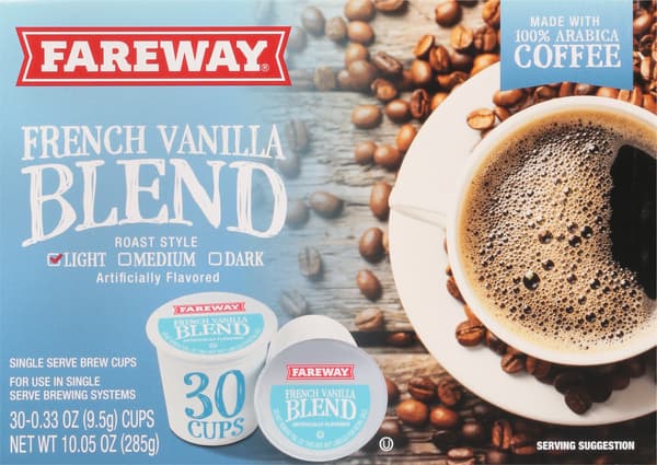 Fareway French Vanilla Blend Single Serve Brew