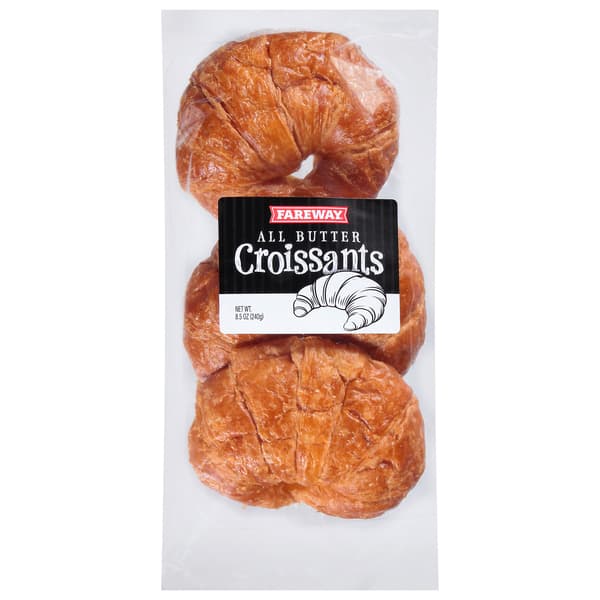 Fareway All Butter Croissants