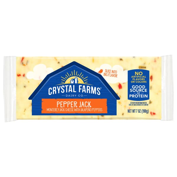 Crystal Farms Chunk Pepper Jack