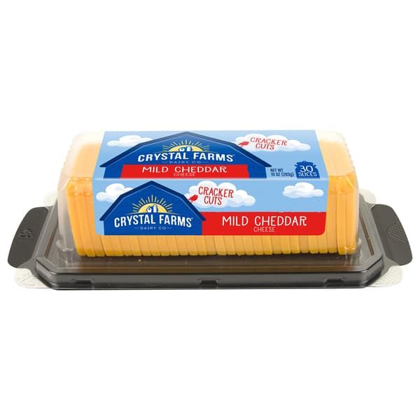 Crystal Farms Mild Cheddar Cracker Cuts