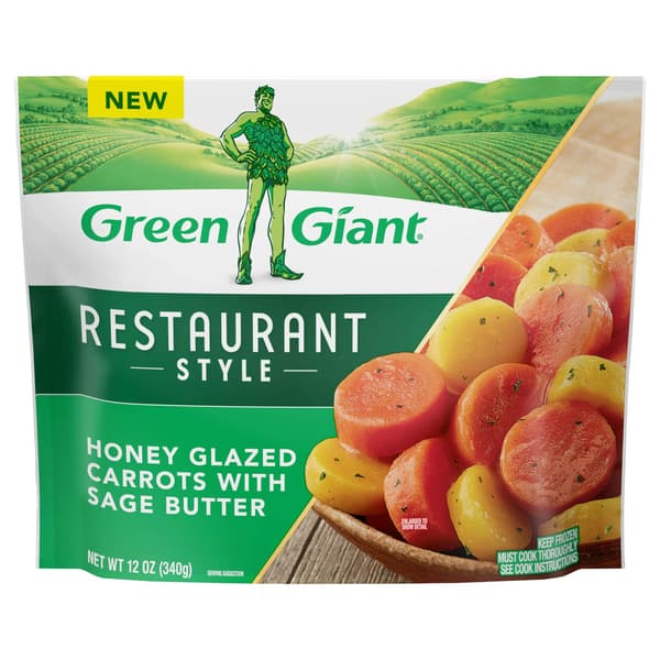 Green Giant Restaurant Style Honey Glazed Carrots With Sage Butter