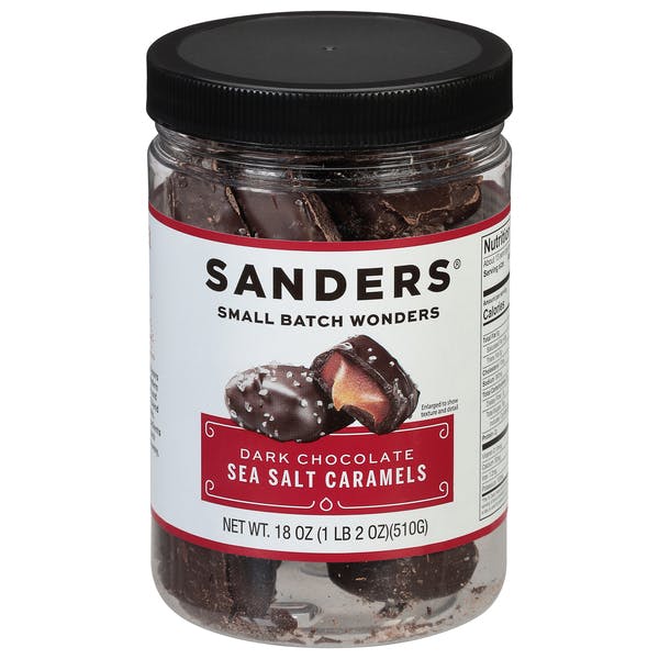 Is it Pescatarian? Sanders Dark Chocolate Sea Salt Caramels