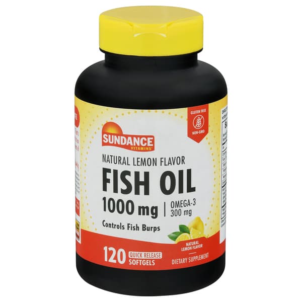 Sundance Fish Oil With Lemon Flavor