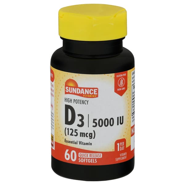 Sundance Vitamin D3 5000Iu