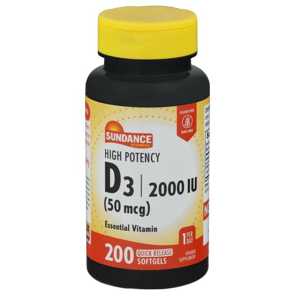 Sundance Vitamin D3 2000Iu