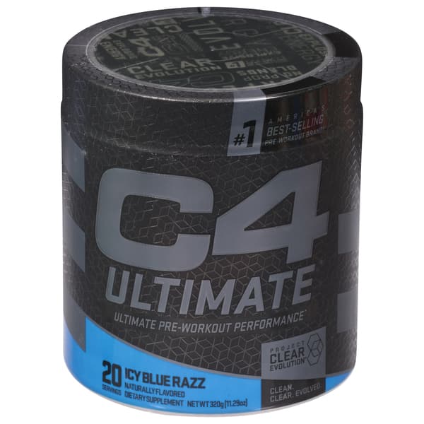 Cellucor C4 Ultimate Pre-Workout Icy Blue Razz