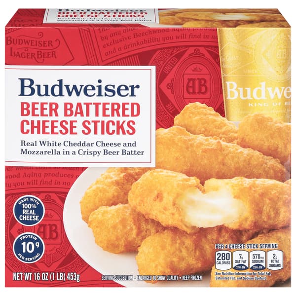 Budweiser Beer Battered Cheese