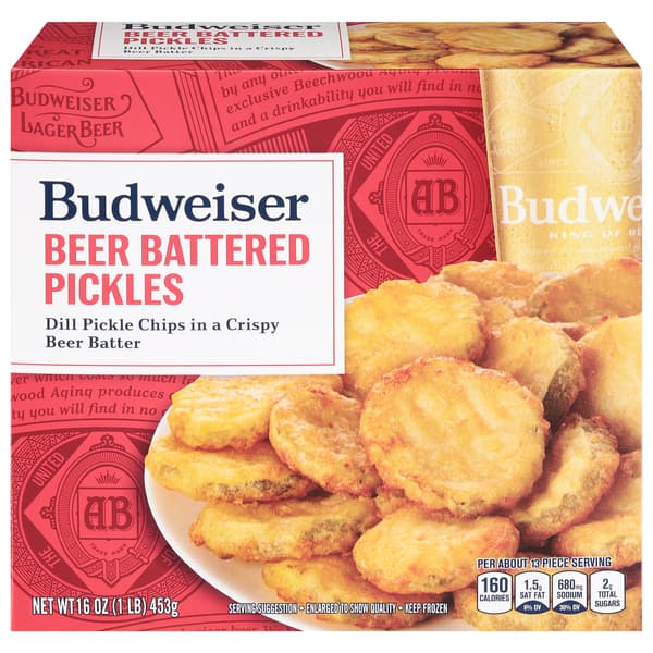Budweiser Beer Battered Pickles