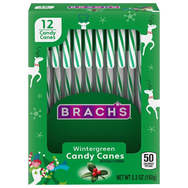 Brach'S Wintergreen Candy Canes