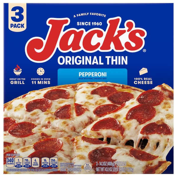 Jack'S Original Thin Pepperoni