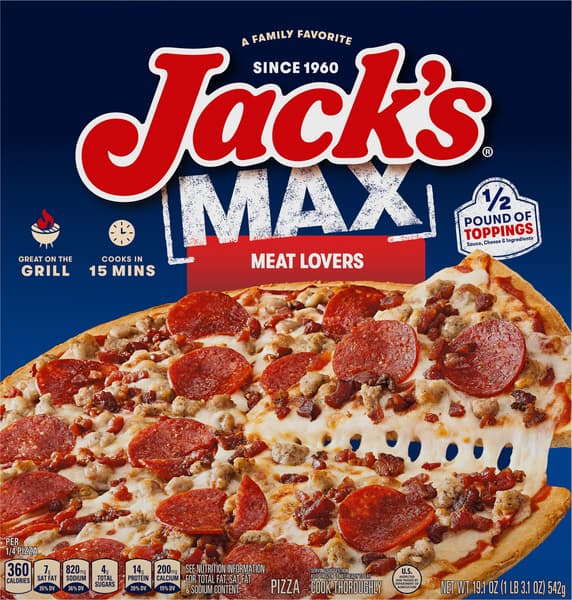 Jack'S Max Thin Crust Meat Lovers