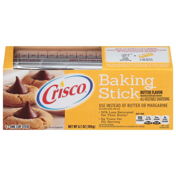 Crisco Baking Stick Butter