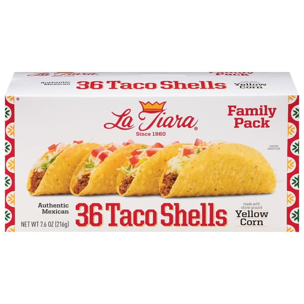 La Tiara Family Pack Taco Shells