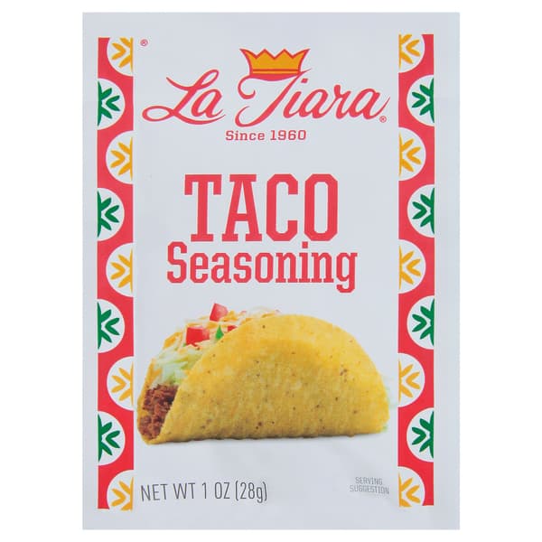 La Tiara Taco Seasoning