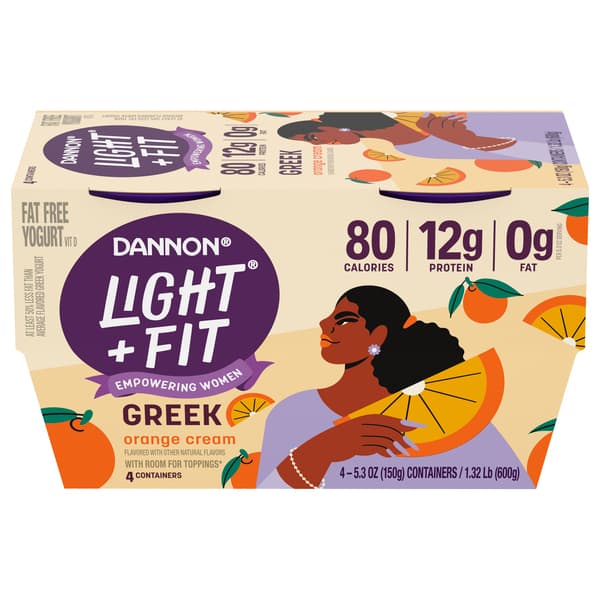 Dannon Light & Fit Greek Orange Cream