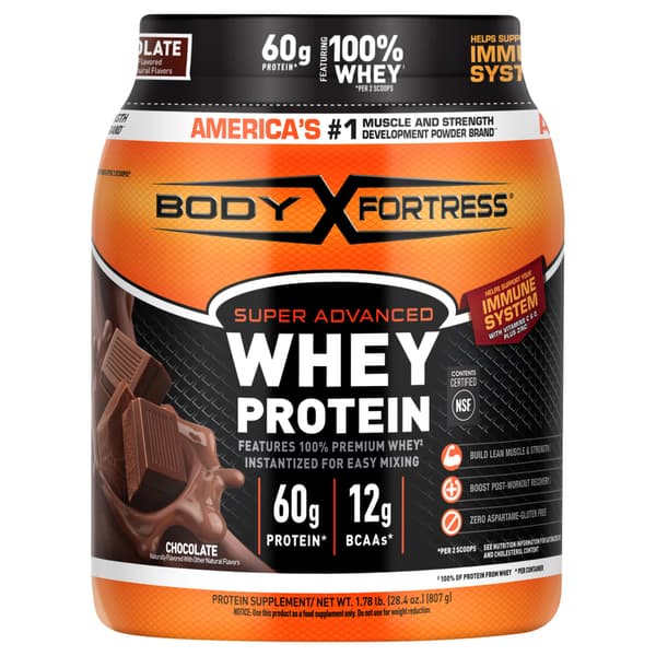 Body Fortress Chocolate Super Advanced Whey Protein