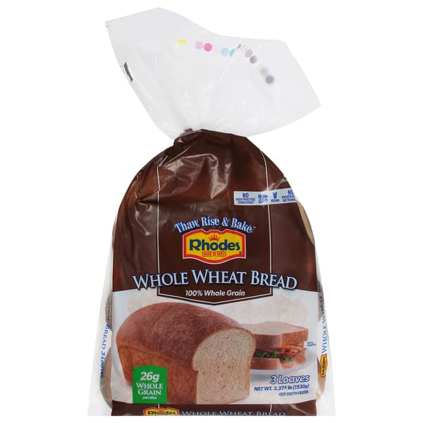 Rhodes Thaw Rise & Bake Wheat Bread
