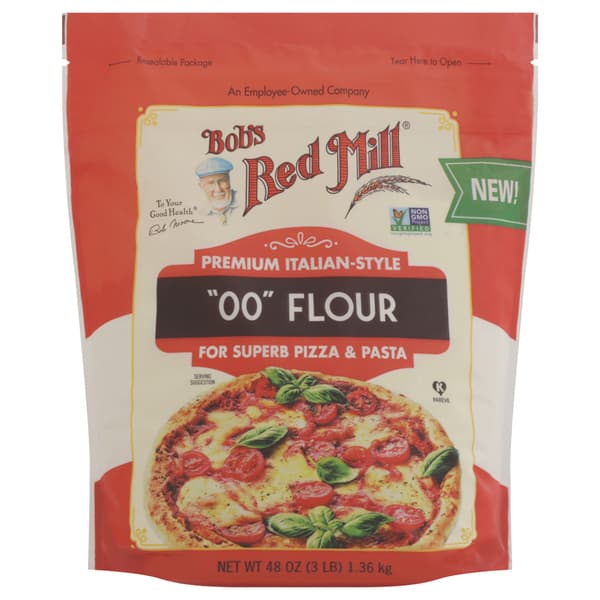 Bob'S Red Mill Premium Italian-Style 00 Flour For Superb Pizza & Pasta