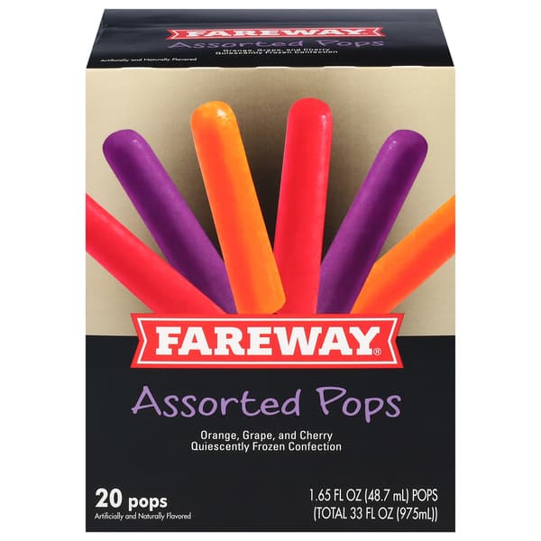 Fareway Assorted Pops