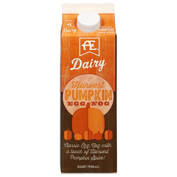 Ae Dairy Harvest Pumpkin Egg Nog