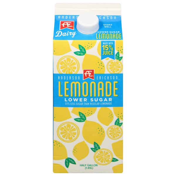Ae Dairy Lemonade Lower Sugar