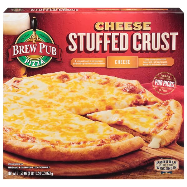 Brew Pub Stuffed Crust Cheese Pizza