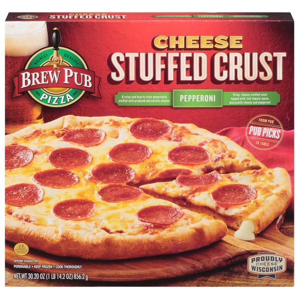 Brew Pub Stuffed Crust Pepperoni Pizza