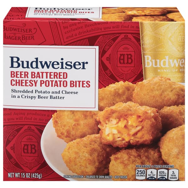 Farm Rich Budweiser Beer Cheese Potato Bites