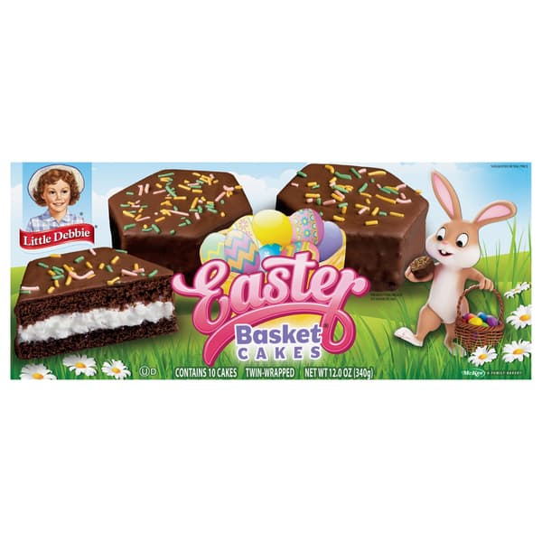 Little Debbie Chocolate Easter Basket Cakes