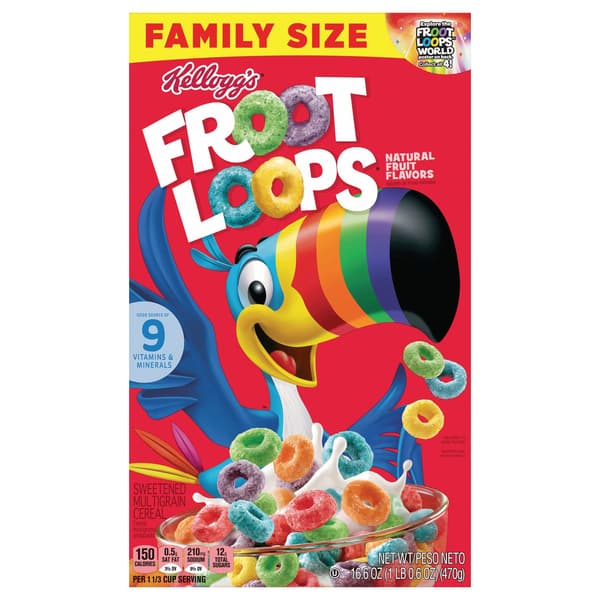 Kellogg'S Froot Loops Family Size