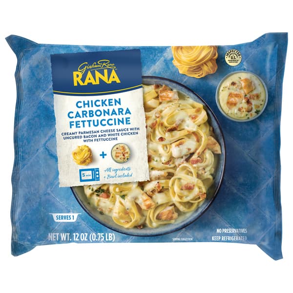 Giovanni Rana Chicken Carbonara Fettuccine