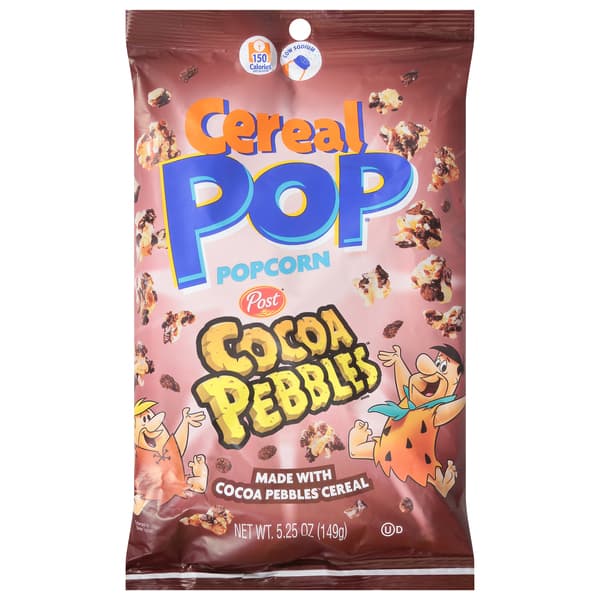 Snax-Sational Cereal Pop Popcorn Cocoa Pebbles