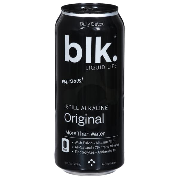 Blk. Still Alkaline Original Water