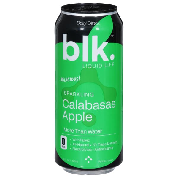 Blk. Sparkling Calabasas Apple Water