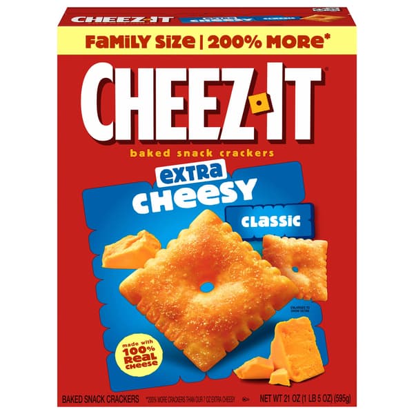 Cheez-It Extra Cheesy Family Size