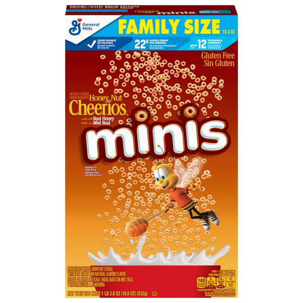 General Mills Honey Nut Cheerios Minis