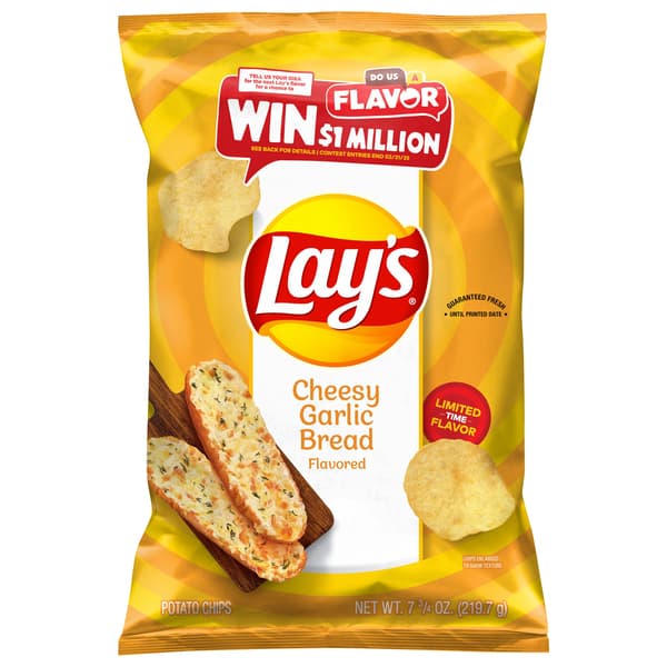 Lay'S Cheesy Garlic Bread