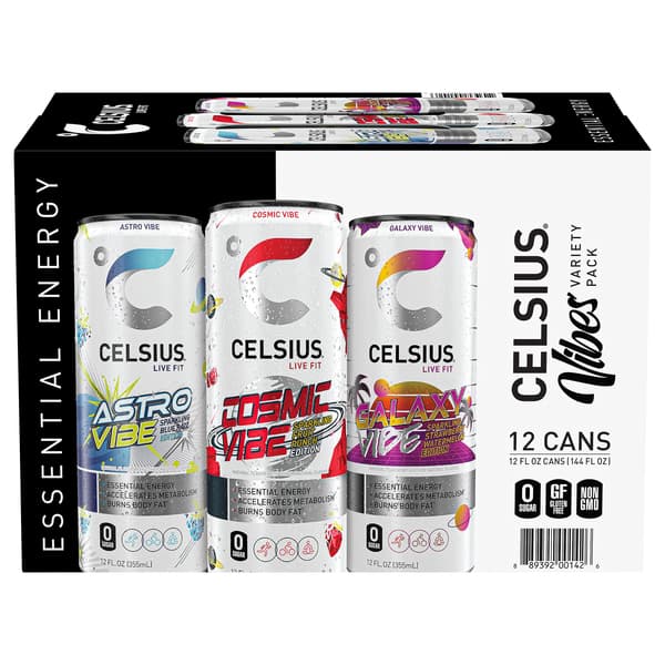 Celsius Space Variety Pack Energy Drink