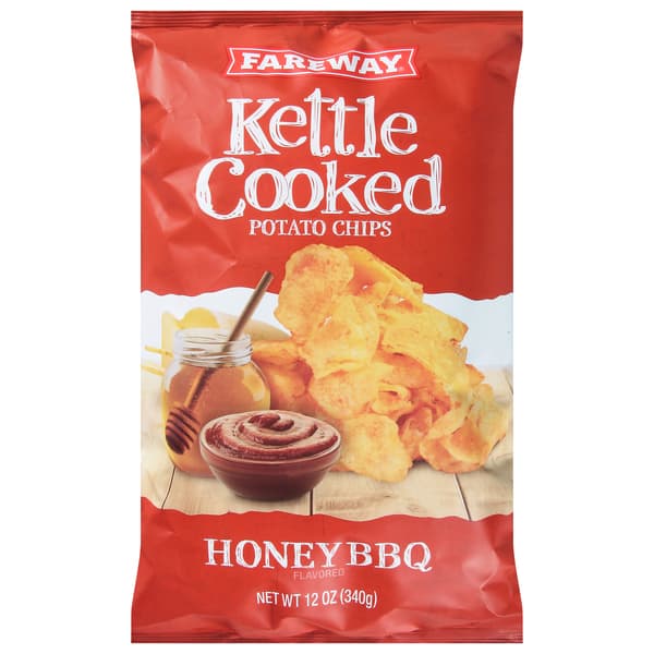 Fareway Kettle Cooked Potato Chips Honey Bbq