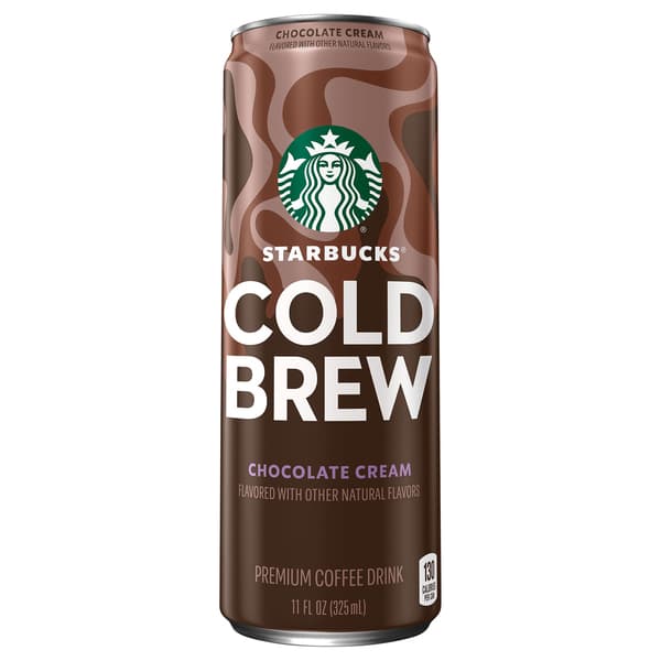 Starbucks Chocolate Cream Cold Brew Premium Coffee Drink