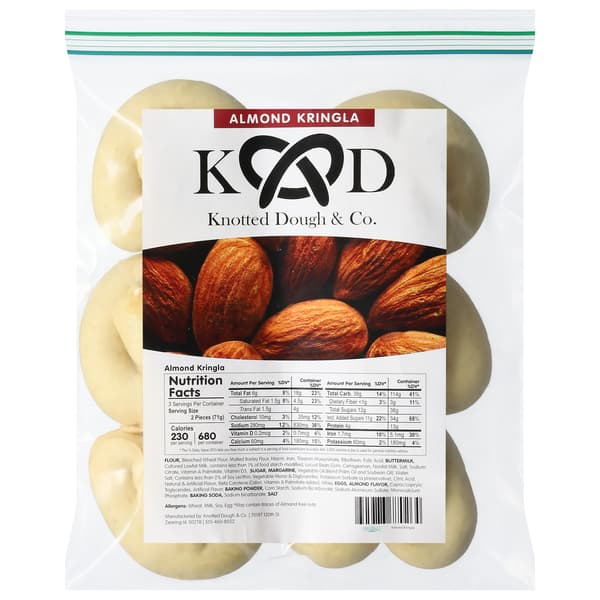 Knotted Dough & Co. Almond Kringla