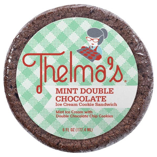 Thelma'S Double Chocolate Mint Ice Cream Sandwich