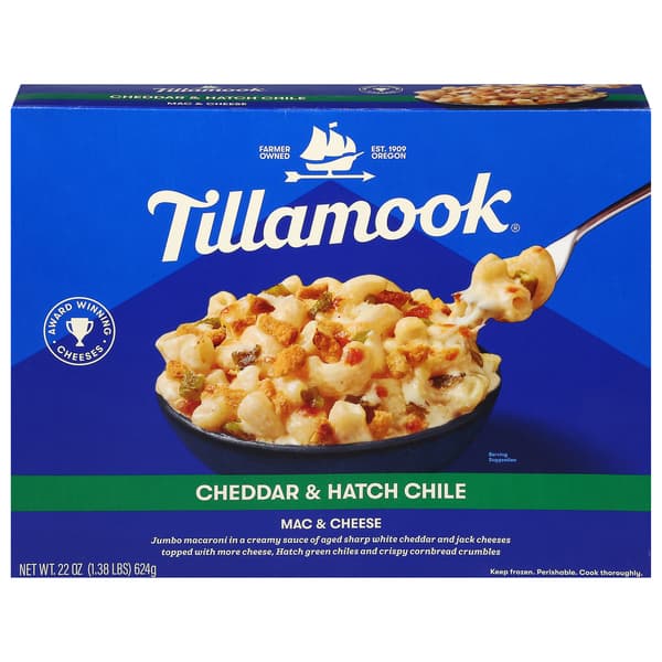 Tillamook Cheddar & Hatch Chile Mac & Cheese