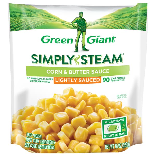 Green Giant Simply Steam Corn & Butter Sauce